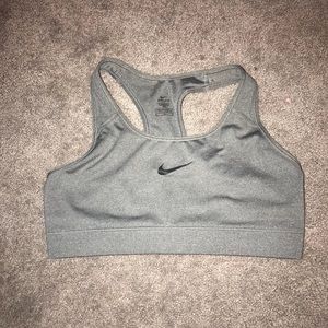 Gray Nike Bra